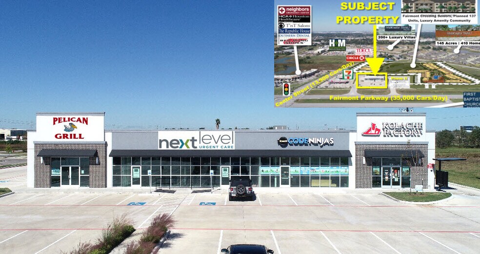 More Photos Of 7315 Fairmont Pkwy, Pasadena Storefront For Lease