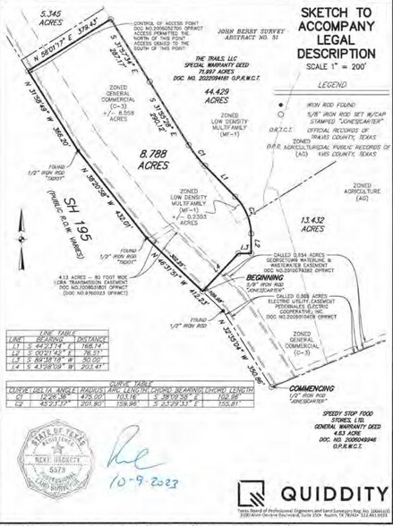 More Photos Of Intersection of I-35, 195, and 130, Georgetown Land For Sale