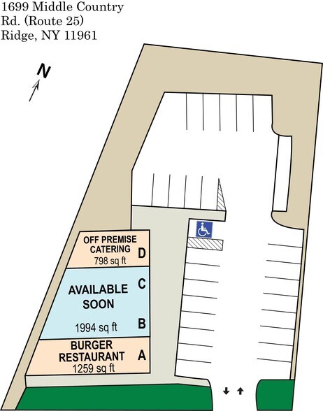 More Photos Of 1699 Middle Country Rd, Ridge Unknown For Lease