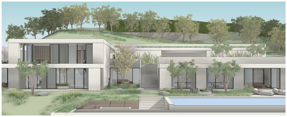 Primary Photo Of 2451 Summitridge Dr, Beverly Hills Land For Sale