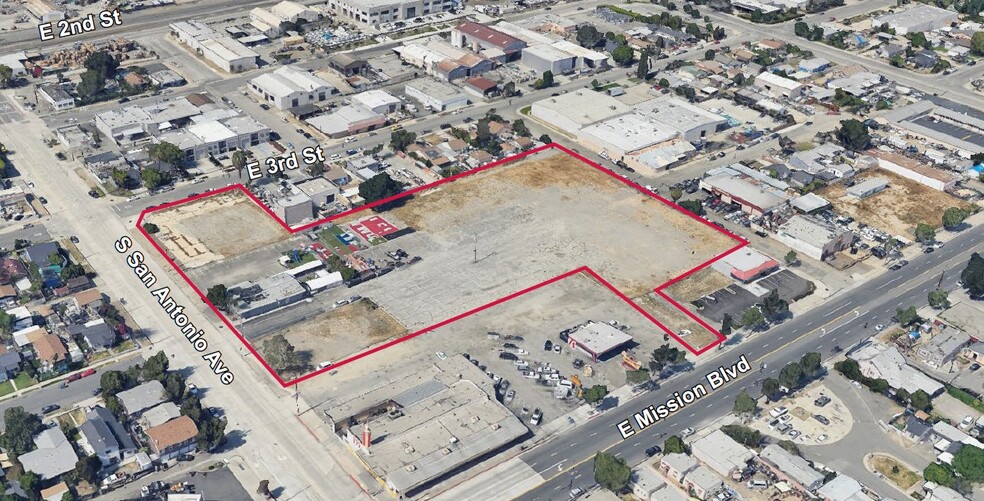 Primary Photo Of 398 S San Antonio Ave, Pomona Land For Sale