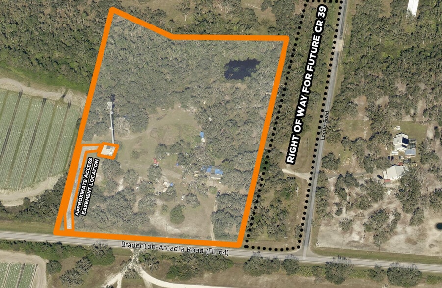 Primary Photo Of 37851 State Road 64 East, Myakka City Land For Sale