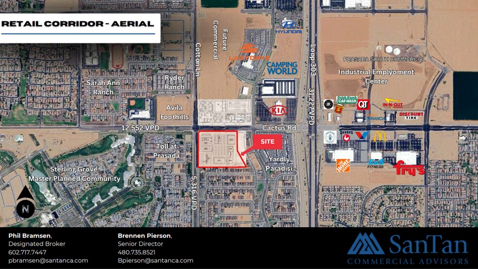 More Photos Of SEC Cactus Rd & Cotton Ln, Surprise Land For Lease