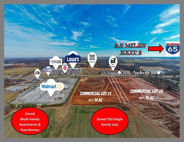 More Photos Of Nashville Rd @ VFW Road, Franklin Land For Sale