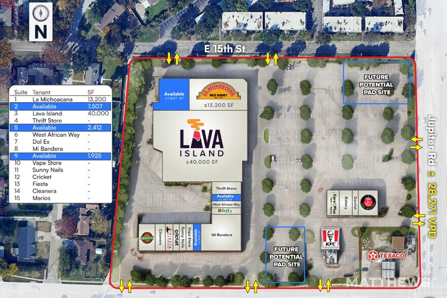 More Photos Of 1401-1409 Jupiter Rd, Plano Unknown For Lease