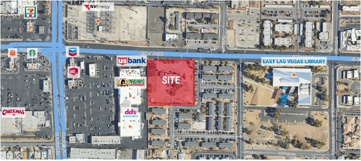 Primary Photo Of 2700 E Bonanza Rd, Las Vegas Land For Lease