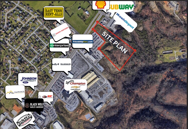 More Photos Of TBD Bristol Highway, Johnson City Land For Sale