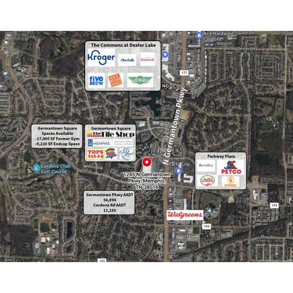 More Photos Of 1245 Germantown Pky, Cordova Unknown For Lease