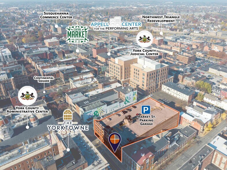More Photos Of 41 E Market St, York Parking Garage For Lease