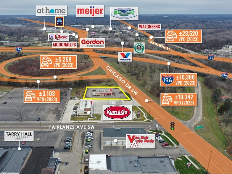 More Photos Of 4584 Chicago Dr SW, Grandville Fast Food For Sale