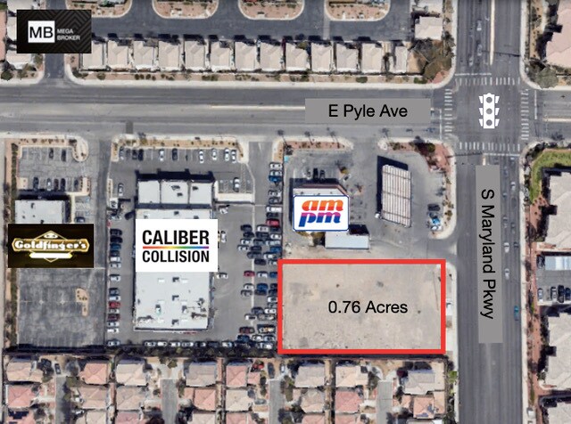 Primary Photo Of S Maryland Pkwy & E Pyle Ave, Las Vegas Land For Lease