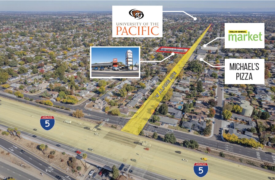 More Photos Of 3314-3406 Delaware Ave, Stockton Storefront For Sale