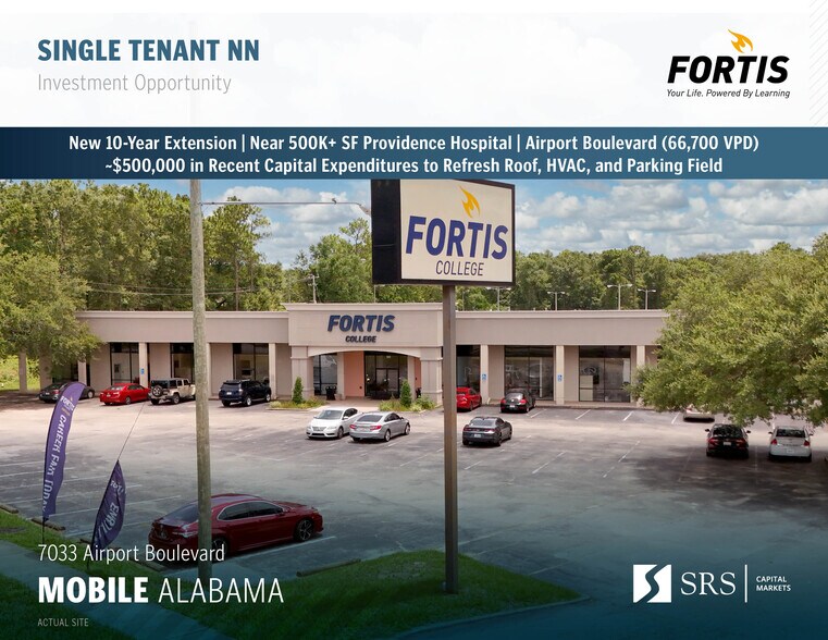 Primary Photo Of 7033 Airport Blvd, Mobile Schools For Sale