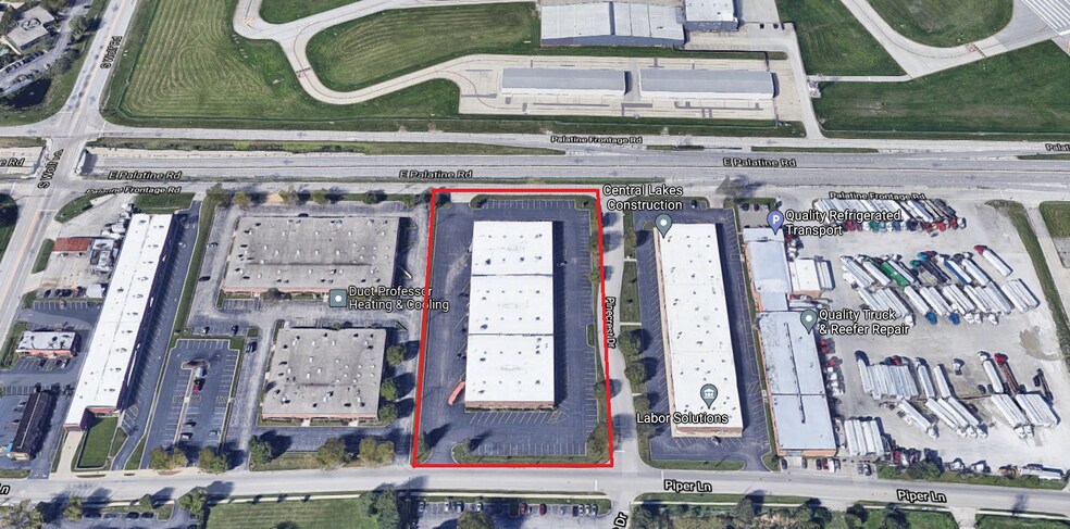 More Photos Of 740-750 Pinecrest Dr, Prospect Heights Warehouse For Lease