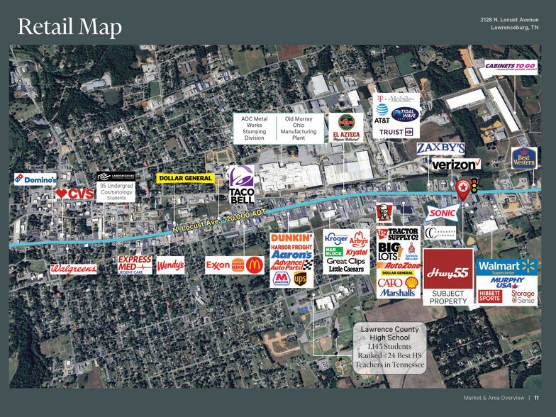 More Photos Of 2128 N Locust Ave, Lawrenceburg Fast Food For Sale