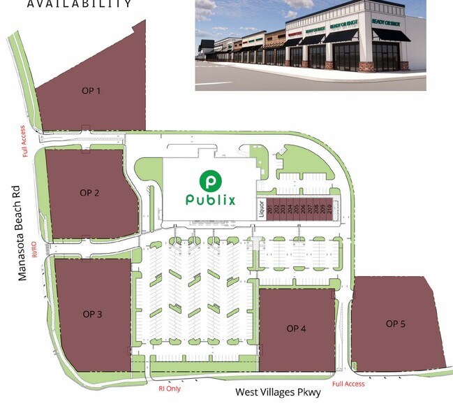 More Photos Of W Villages Parkway & Manasota Beach Rd Pky, Venice General Retail For Lease