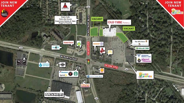 Primary Photo Of 1851-1892 N Neltnor Blvd, West Chicago Freestanding For Lease