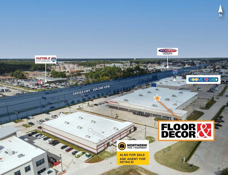 More Photos Of 18840 Highway 59, Humble Freestanding For Sale