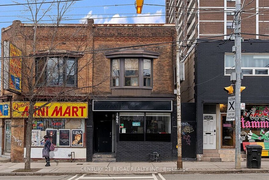 Primary Photo Of 1664 Queen St W, Toronto Storefront Retail Residential For Sale