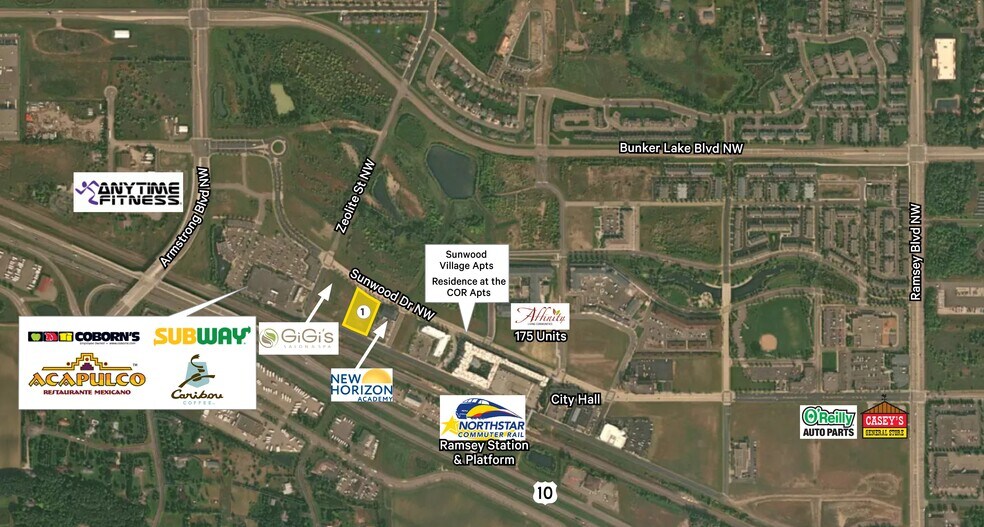 Primary Photo Of Zeolite St @ Sunwood Dr NW, Ramsey Land For Sale