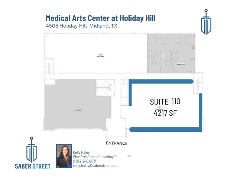 More Photos Of 4505 Holiday Hill, Midland Medical For Lease