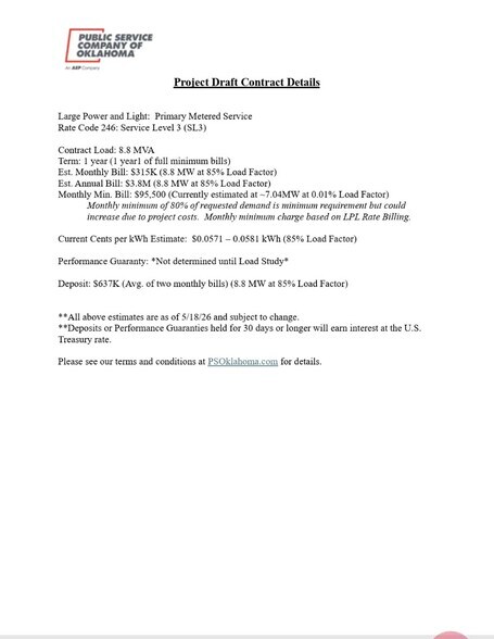 More Photos Of 2921 E 290 Rd, Grove Manufacturing For Lease