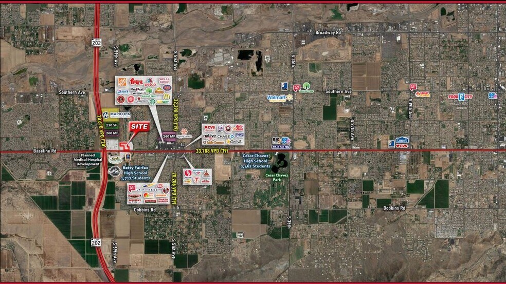 More Photos Of 59th Ave @ Baseline Rd, Laveen Land For Lease