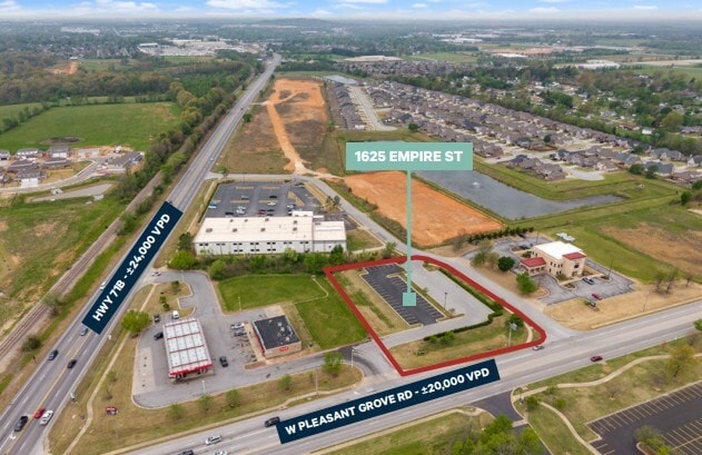 Primary Photo Of 1625 Empire St, Lowell Land For Lease