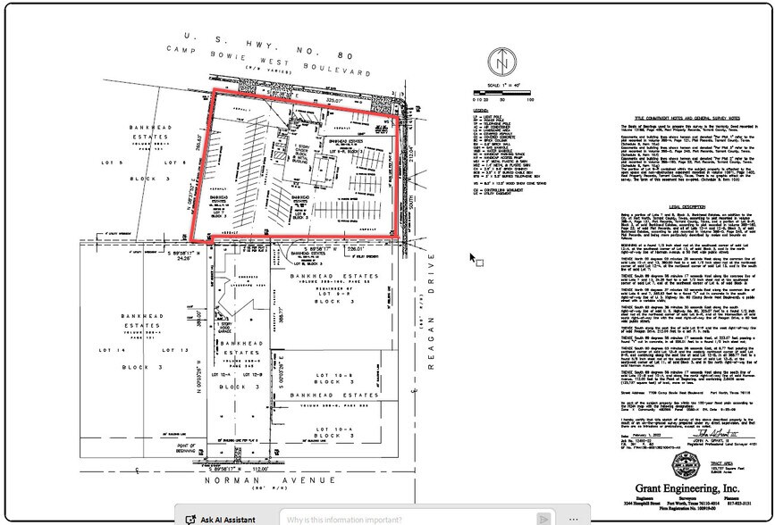 More Photos Of 7711 Camp Bowie West Blvd, Fort Worth Land For Sale