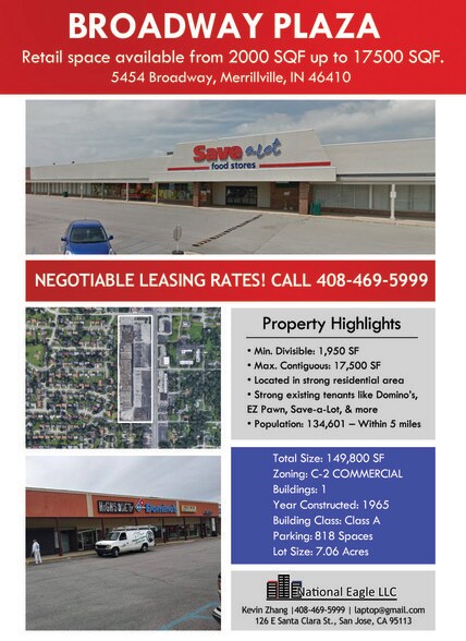 More Photos Of 5400 Broadway, Merrillville Unknown For Lease