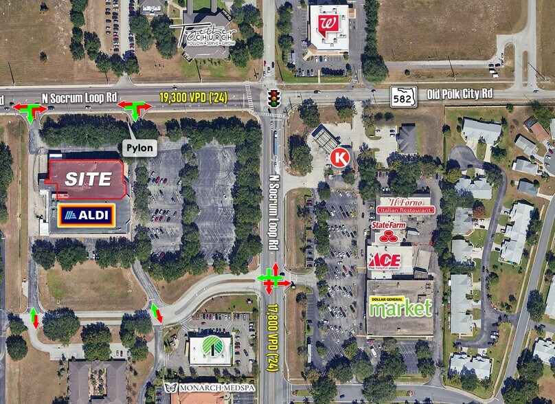 More Photos Of 6600 N Socrum Loop Rd, Lakeland Supermarket For Lease