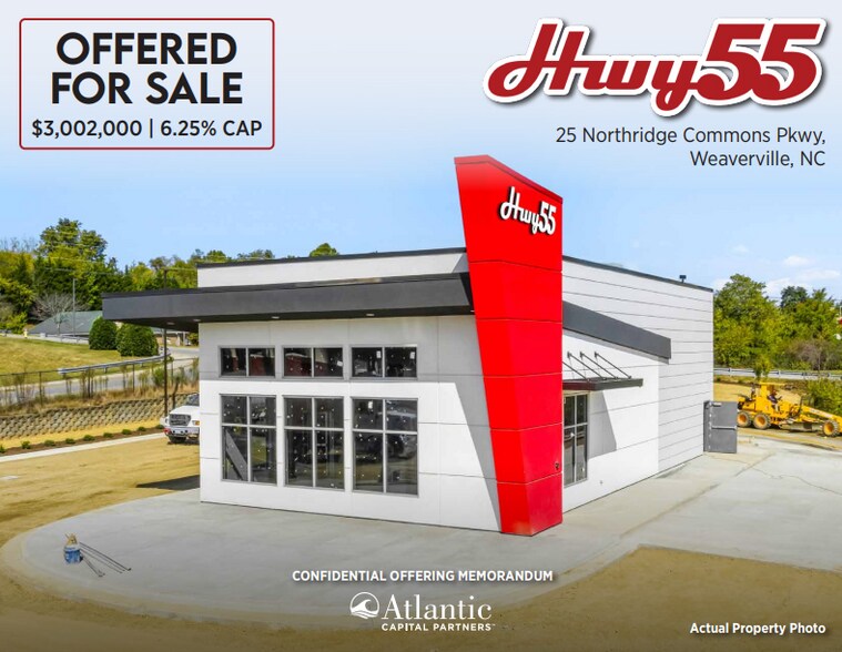 Primary Photo Of 23 Northridge Commons Parkway, Weaverville Fast Food For Sale