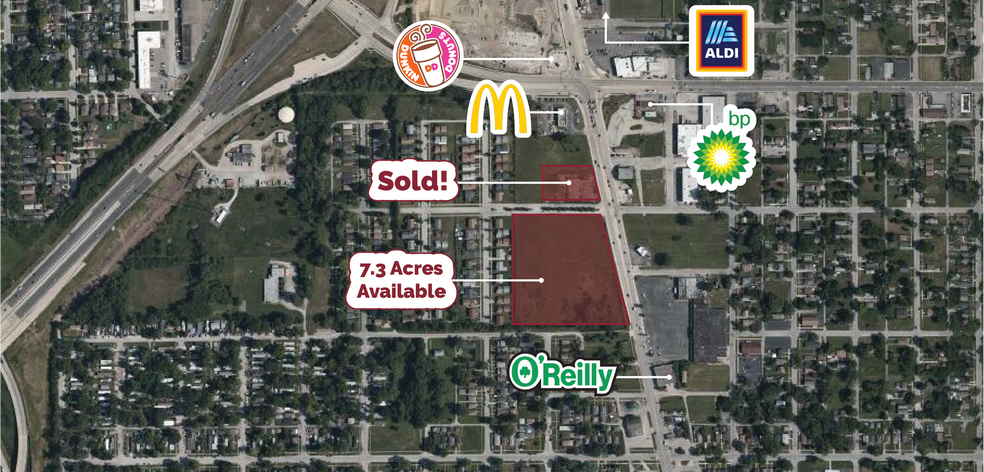 Primary Photo Of 14800 Dixie Hwy, Harvey Land For Sale