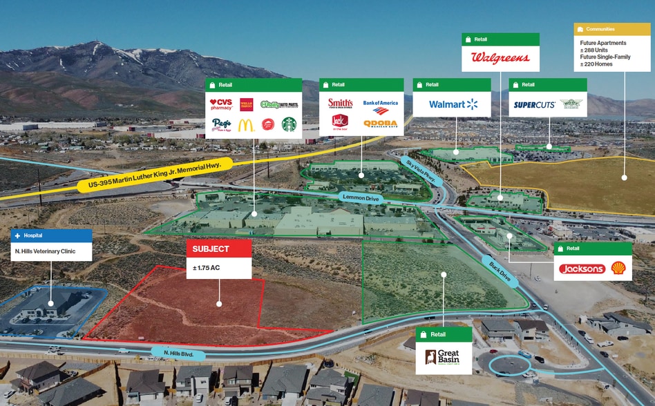 More Photos Of N Hills Blvd, Reno Land For Sale