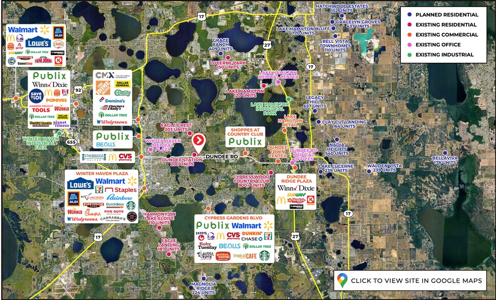 More Photos Of NWC Dundee Rd & Buckeye Rd, Winter Haven Land For Sale