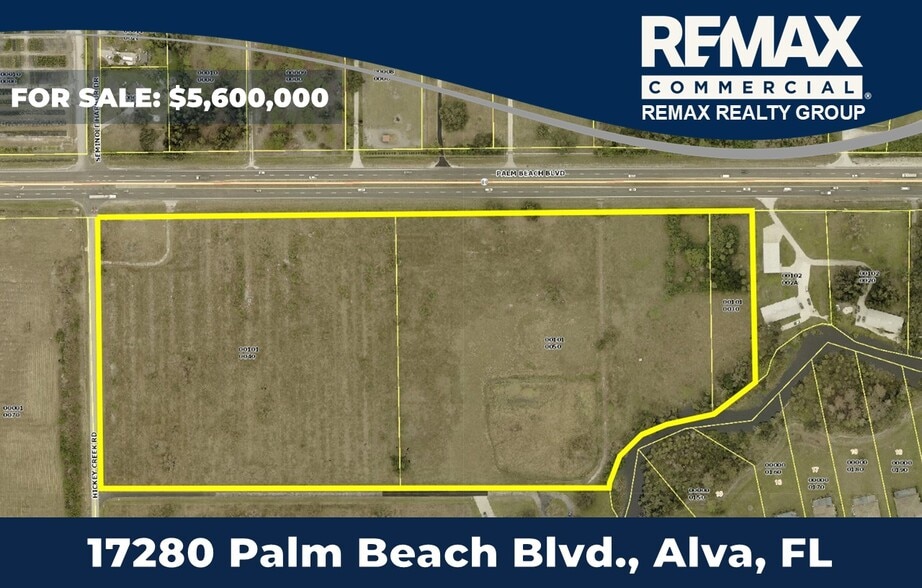 Primary Photo Of 17280 Palm Beach blvd, Alva Land For Sale