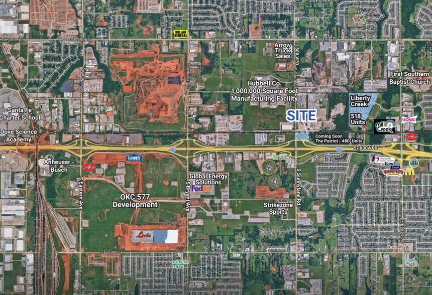 Primary Photo Of 7300 S Sunnylane Rd, Oklahoma City Land For Sale