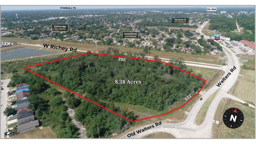 Primary Photo Of Walters Rd @ W Richey Rd, Houston Land For Sale