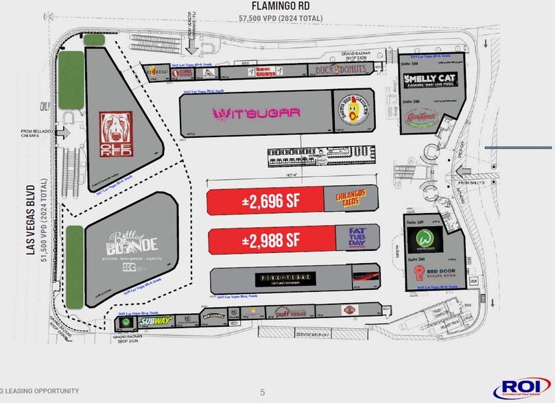 More Photos Of 3645 Las Vegas Blvd S, Las Vegas Unknown For Lease
