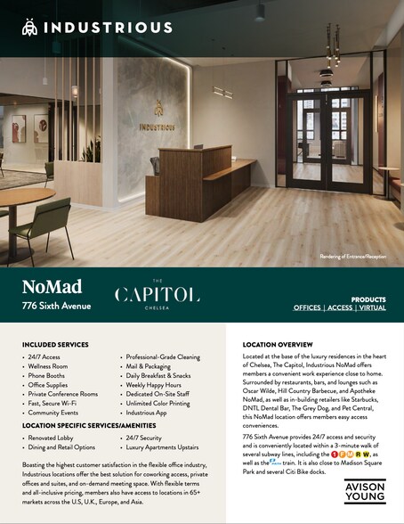 More Photos Of 776 6th Ave, New York Coworking Space