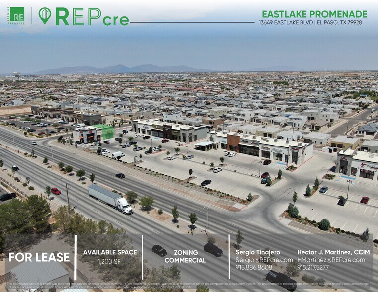 Primary Photo Of 13649 Eastlake Blvd, El Paso Storefront For Lease