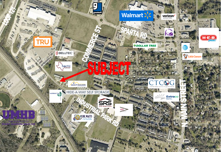 Primary Photo Of 1255 Industrial Park Rd, Belton Warehouse For Sale