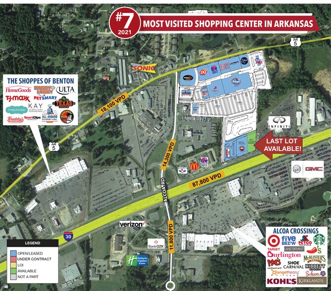 More Photos Of I-30 & Alcoa Rd, Benton Land For Sale