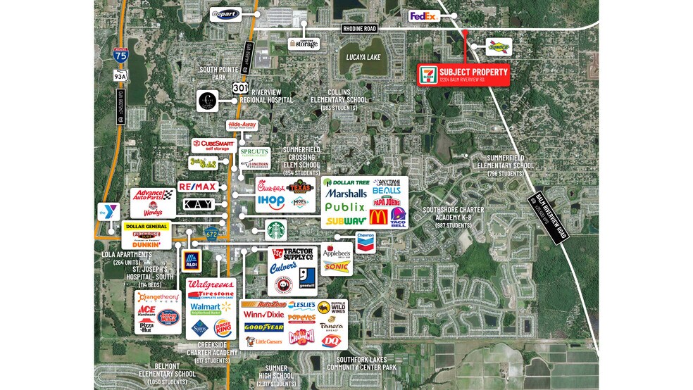 More Photos Of 12204 Balm Riverview, Riverview Service Station For Sale