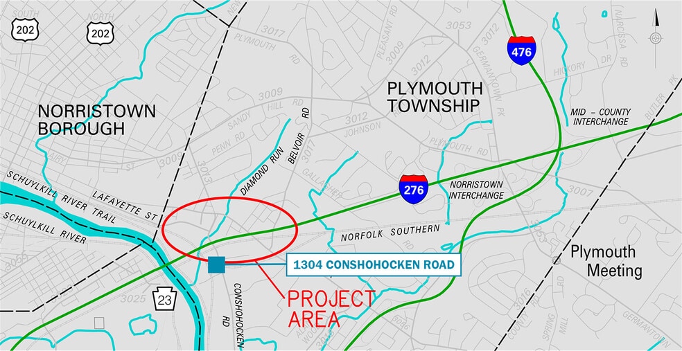 More Photos Of 1304 Conshohocken Rd, Conshohocken Warehouse For Lease