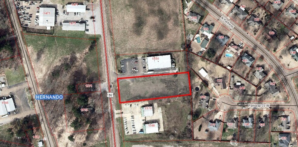 More Photos Of 1.19 Highway 51, Hernando Land For Sale