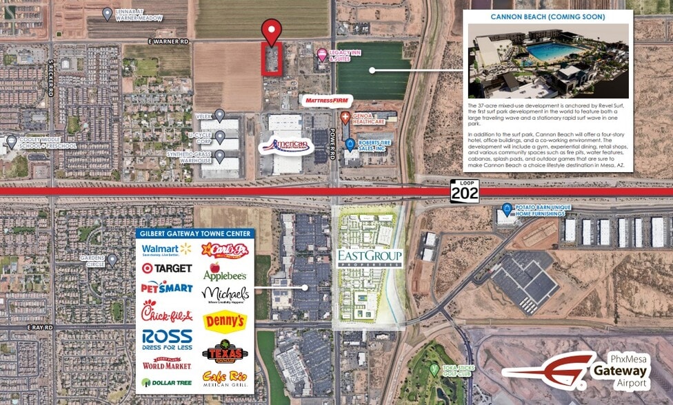 More Photos Of 4615-4635 E Warner Rd, Gilbert Land For Lease
