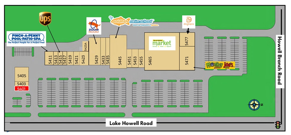 More Photos Of 5401-5465 Lake Howell Rd, Winter Park Unknown For Lease