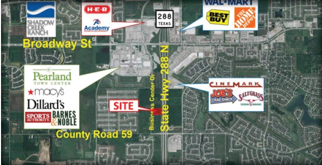 Primary Photo Of Business Center Dr, Pearland Land For Sale