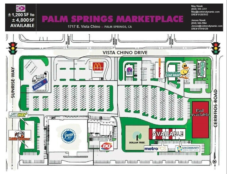 More Photos Of 1717 E Vista Chino, Palm Springs Storefront Retail Office For Sale